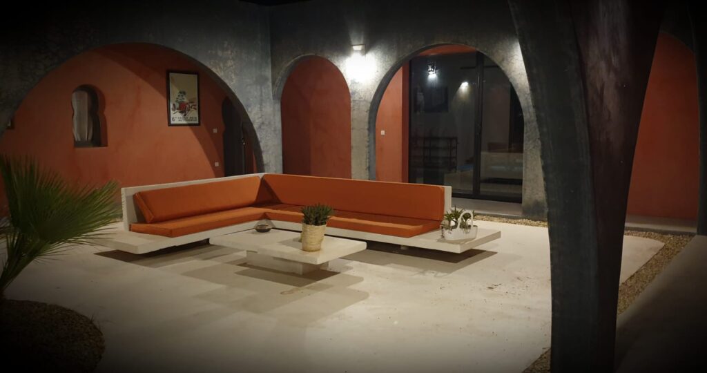 Villa Noraya Essaouira: Salon du Patio 1