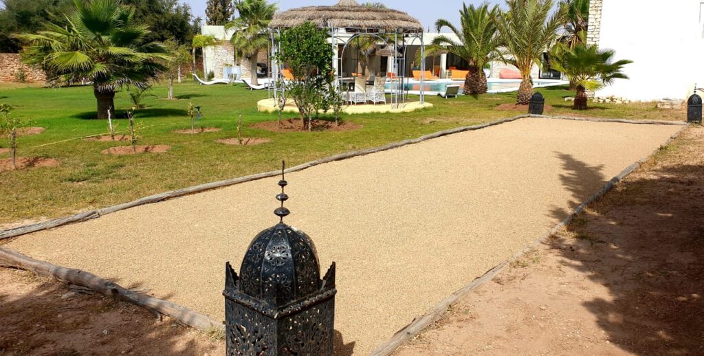 Villa Noraya Essaouira: Terrain de boules 1